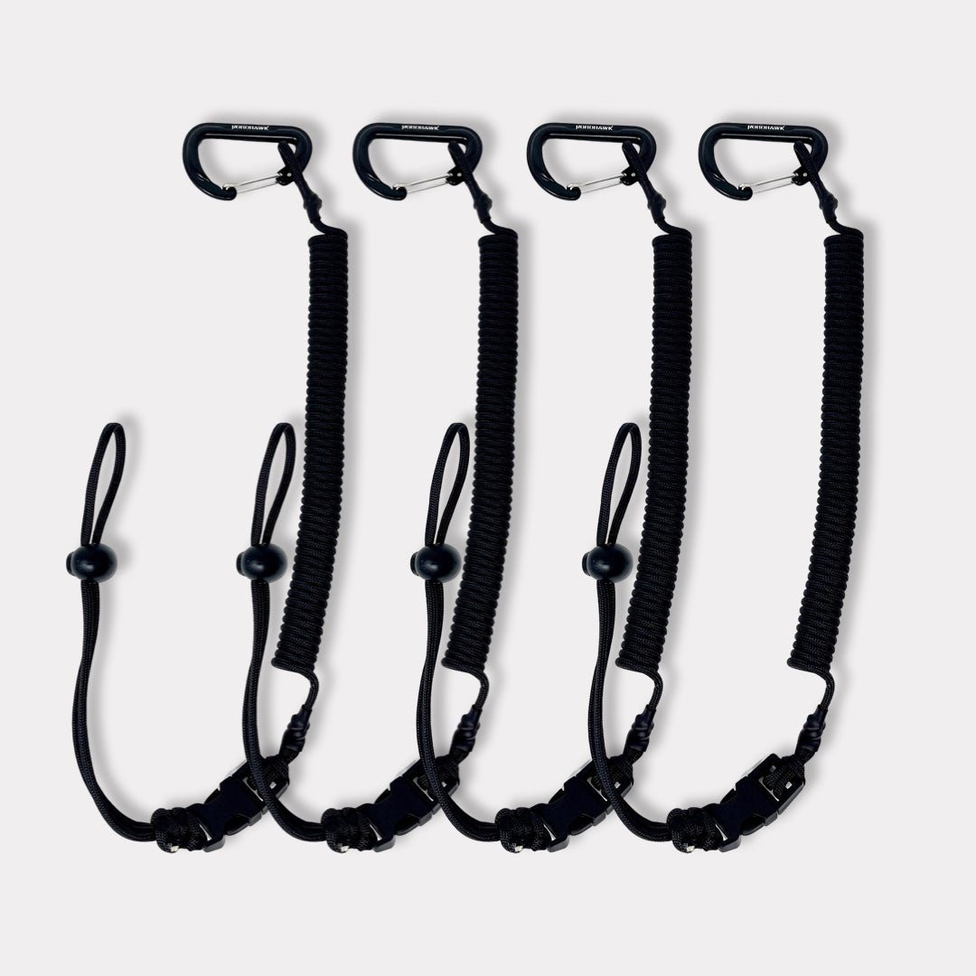 CLUTCH ROD AND PADDLE LEASH | 4 PACK - Robohawk