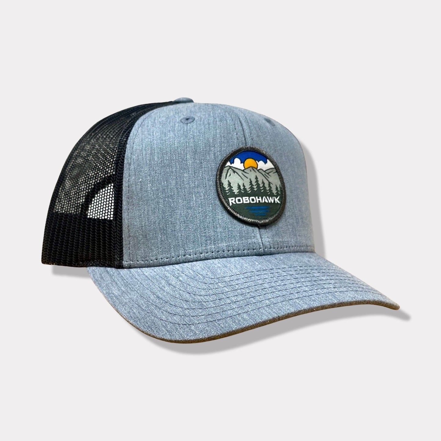 ROBOHAWK HEATHER HAT WITH PATCH - Robohawk